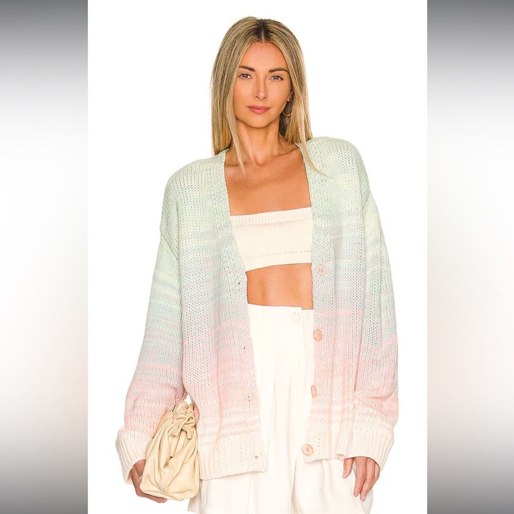 525 Ombre Cardigan in Taffy Multi